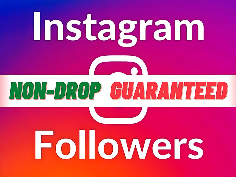 You will get Instagram 5000+ Followers Non-Drop Service