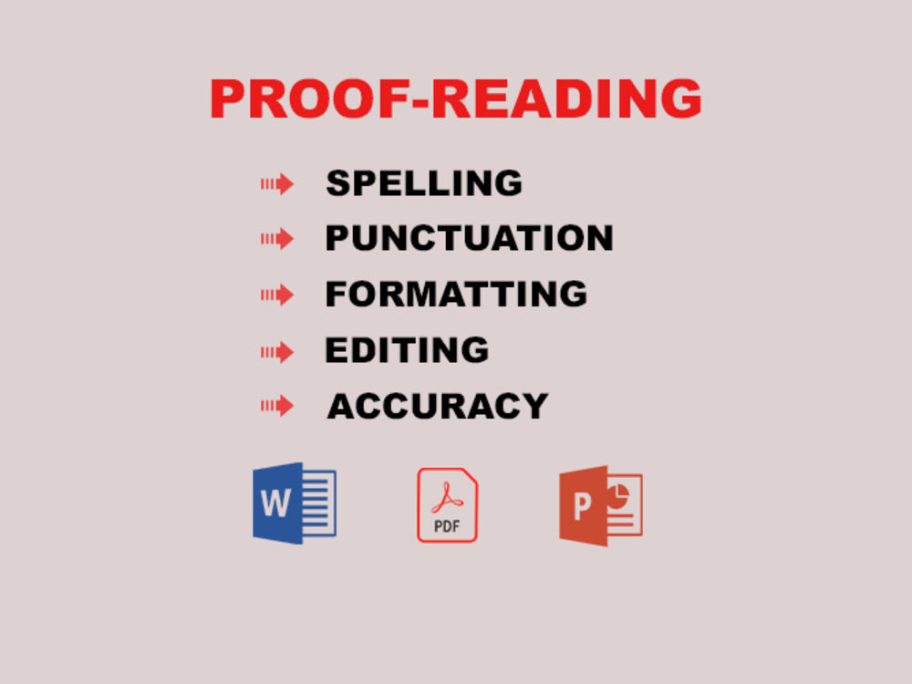 I will proofread and edit your document (upto 1100 words)